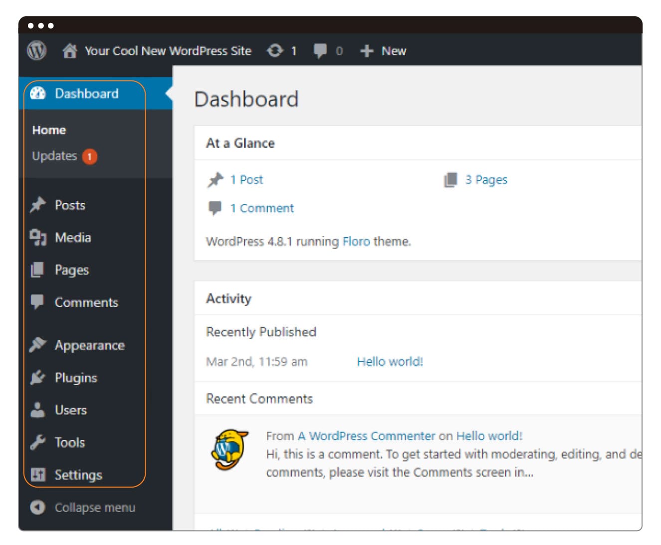 art-23-panel-de-control-wordpress